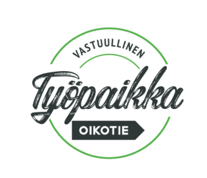 Oikotie - vastuullinen työpaikka tunnus