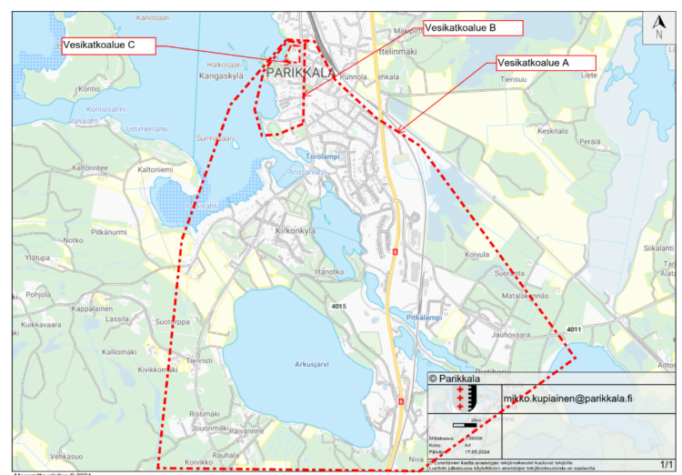 Varaudumme Parikkalan vesikatkoon 21.5.-23.5.2024