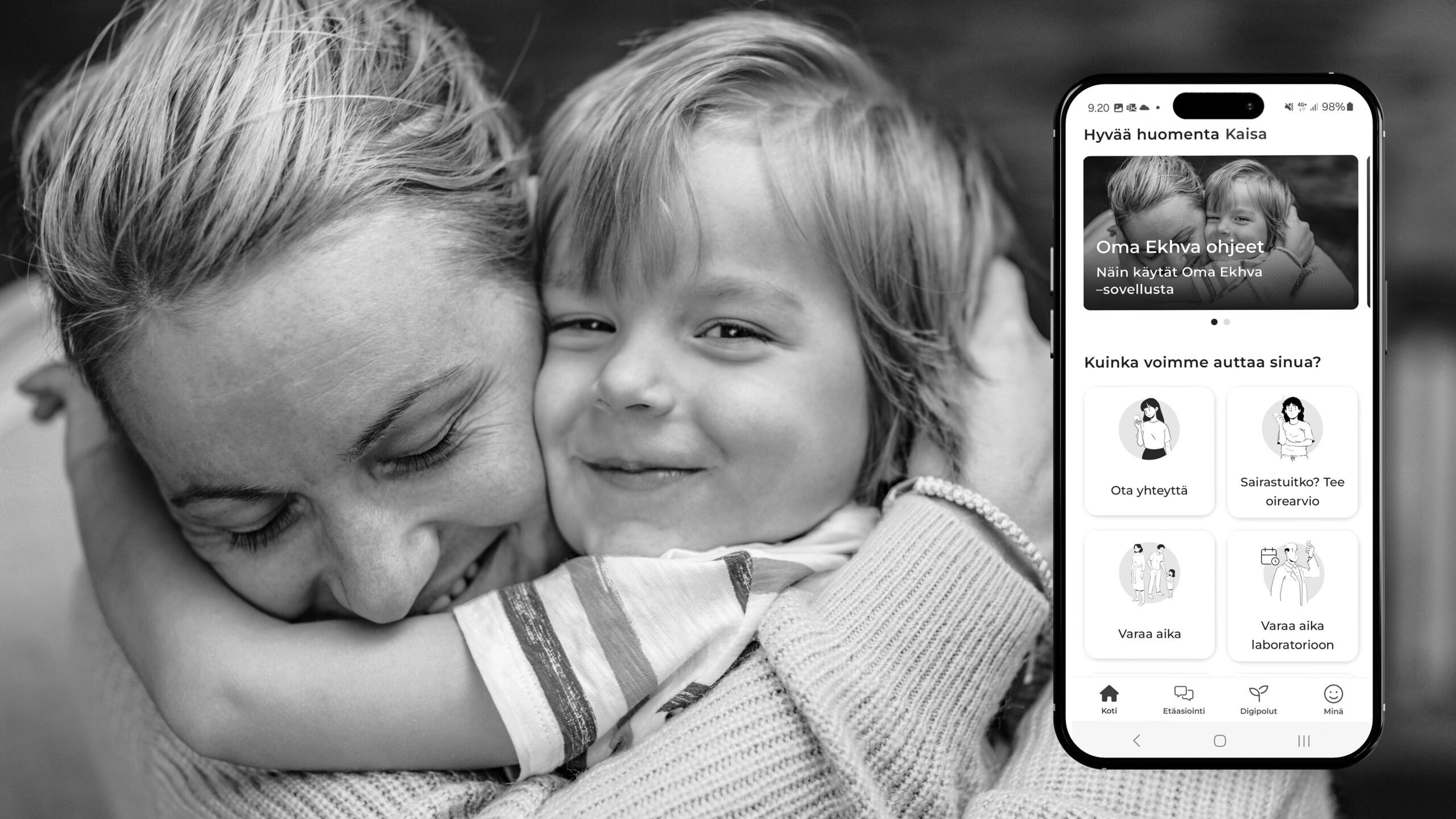 Oma Ekhvassa huoltokatko 4.11.25 klo 17:00 – 5.11.25 klo 6:00.